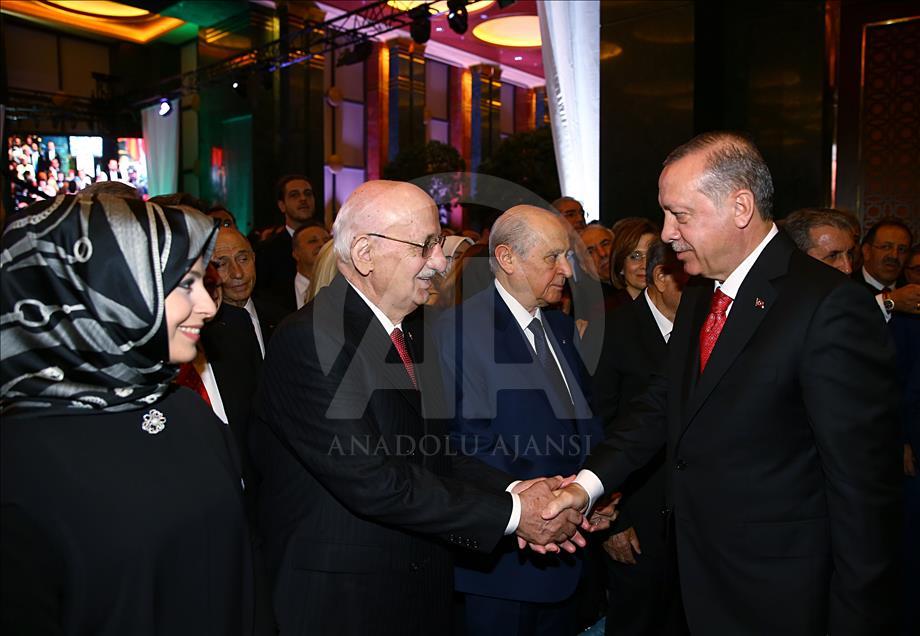 Cumhurbaşkanlığı Külliyesi'nde Cumhuriyet Bayramı Resepsiyonu