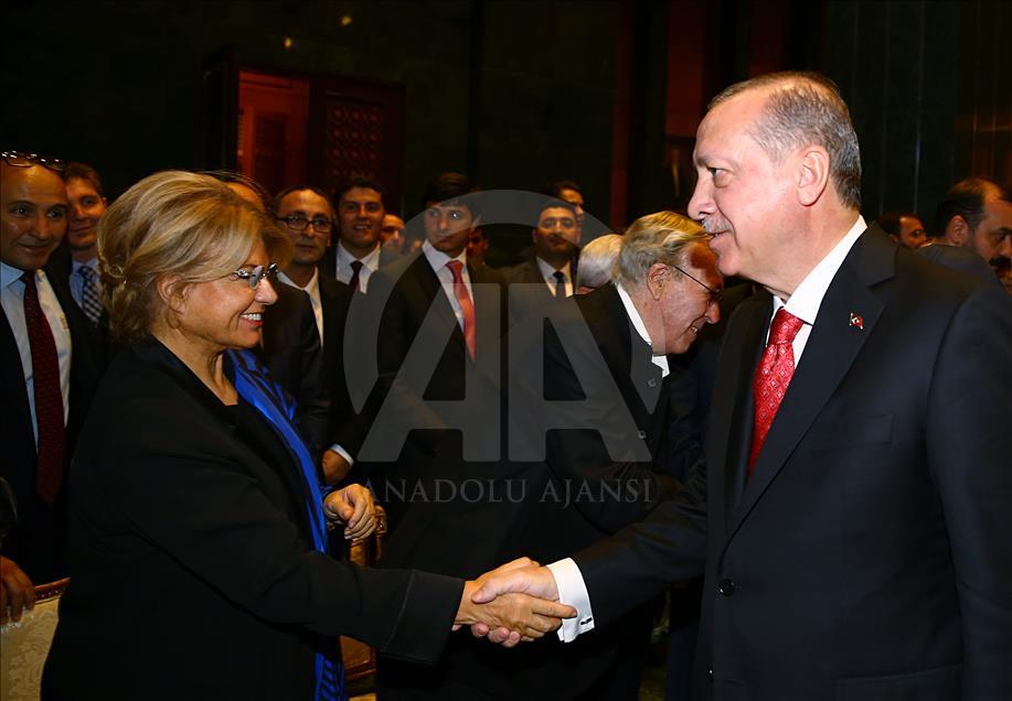 Cumhurbaşkanlığı Külliyesi'nde Cumhuriyet Bayramı Resepsiyonu