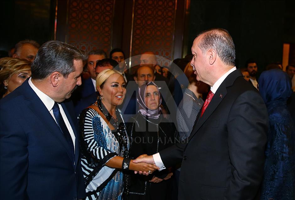 Cumhurbaşkanlığı Külliyesi'nde Cumhuriyet Bayramı Resepsiyonu