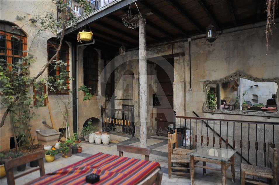 Tarihi Antep evleri, turistleri ağırlıyor