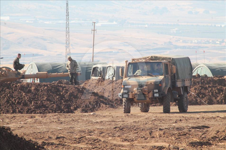 Silopi-Habur bölgesindeki tatbikat
