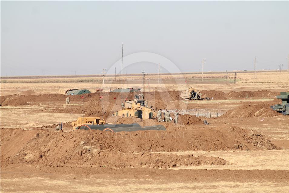 Silopi-Habur bölgesindeki tatbikat