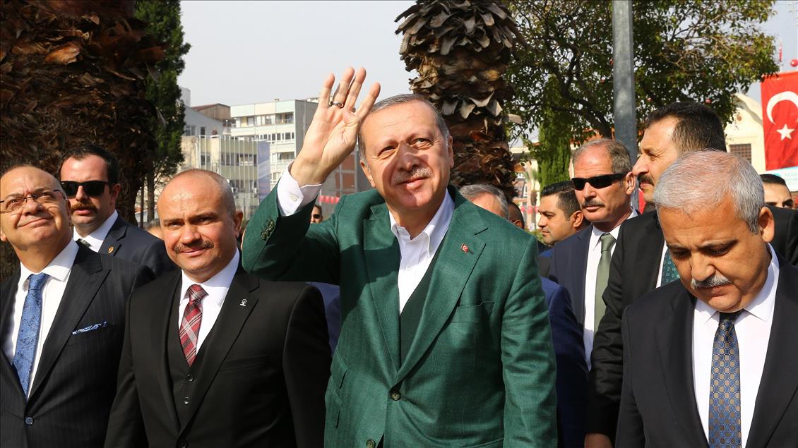 Cumhurbaşkanı Erdoğan Manisa'da