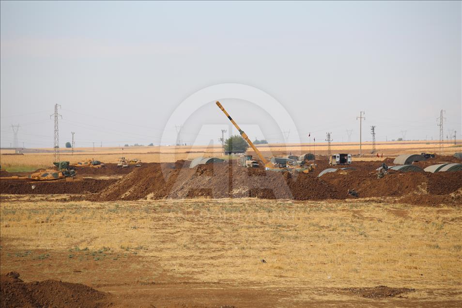 Silopi-Habur bölgesindeki tatbikat

