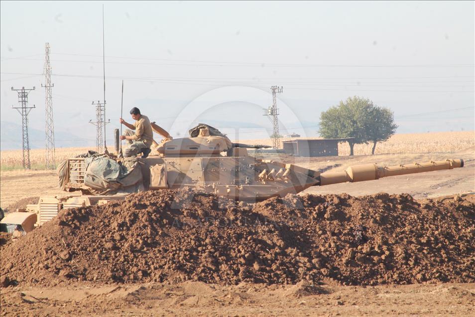 Silopi-Habur bölgesindeki tatbikat