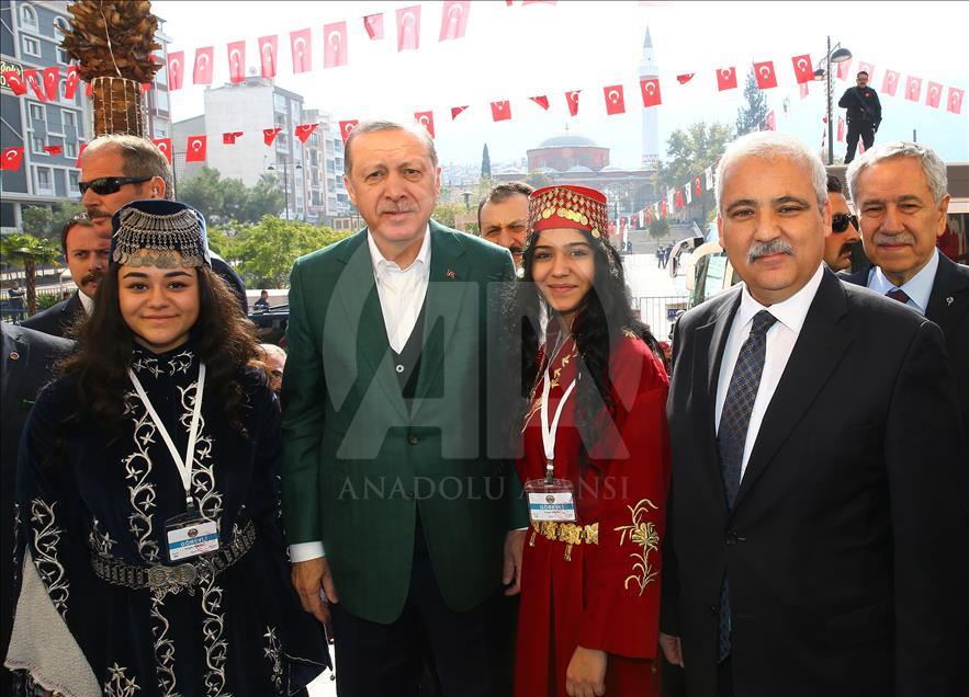 Cumhurbaşkanı Erdoğan Manisa'da