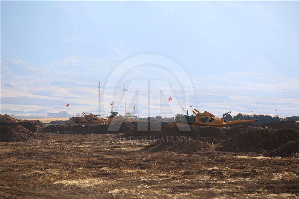 Silopi-Habur bölgesindeki tatbikat devam ediyor