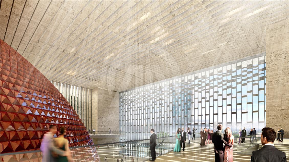 Turkish President Erdogan reveals project for new Istanbul opera house
