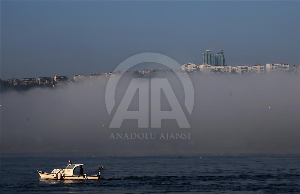 İstanbul'da sis