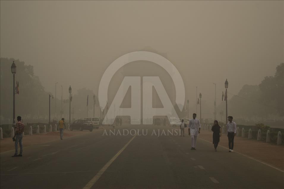 Pollution de l'air à New Delhi