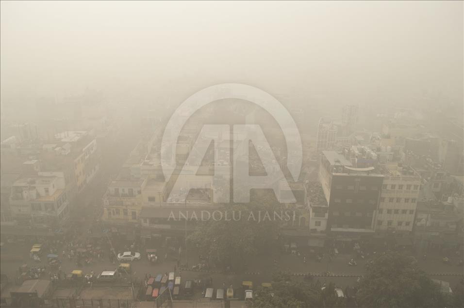 Pollution de l'air à New Delhi