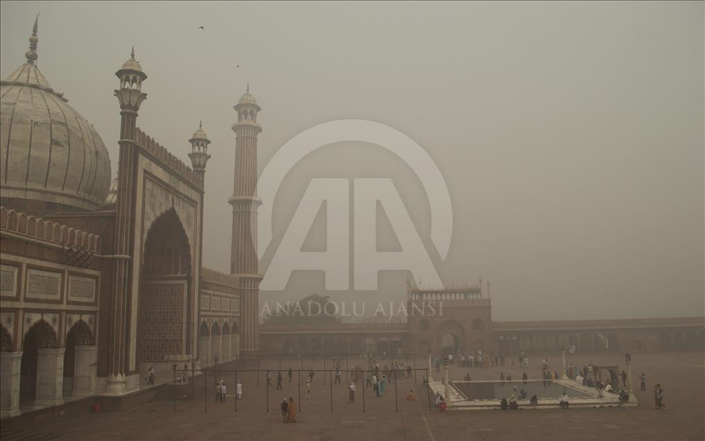 Pollution de l'air à New Delhi