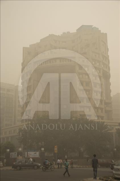 Pollution de l'air à New Delhi