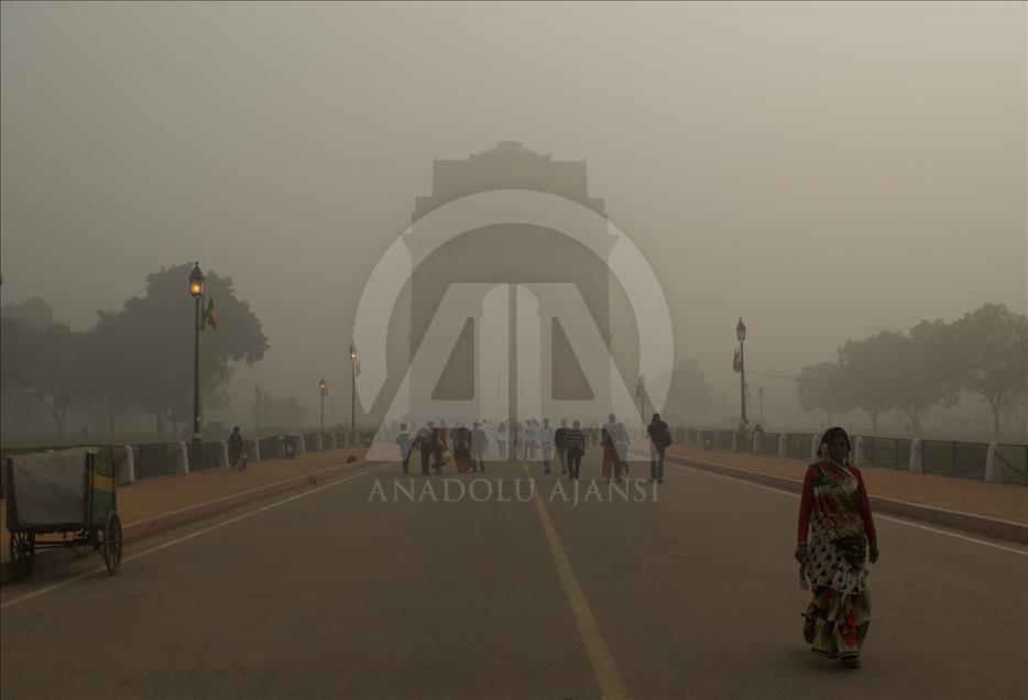 Pollution de l'air à New Delhi
