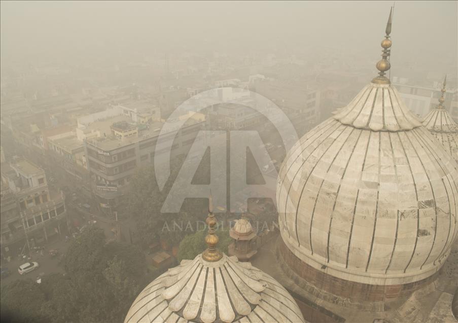 Pollution de l'air à New Delhi