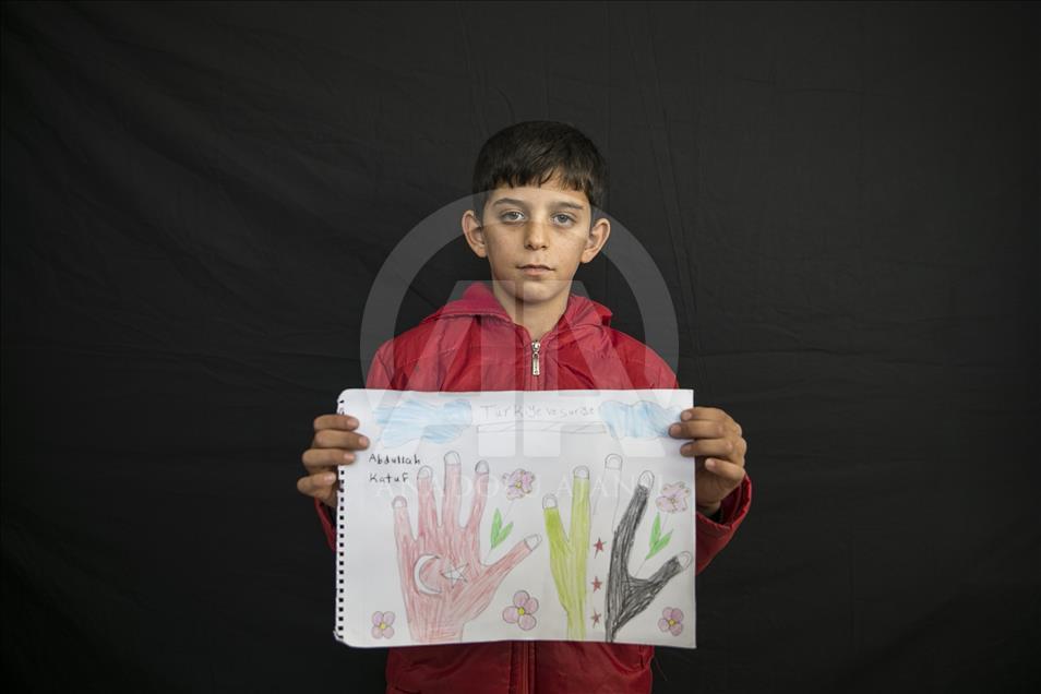 Abdullah Atuf, de 11 años