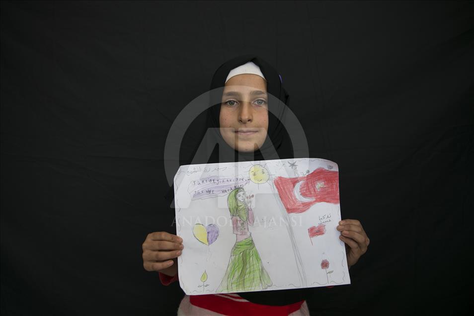 Yasemin Mustafa, de 12 años