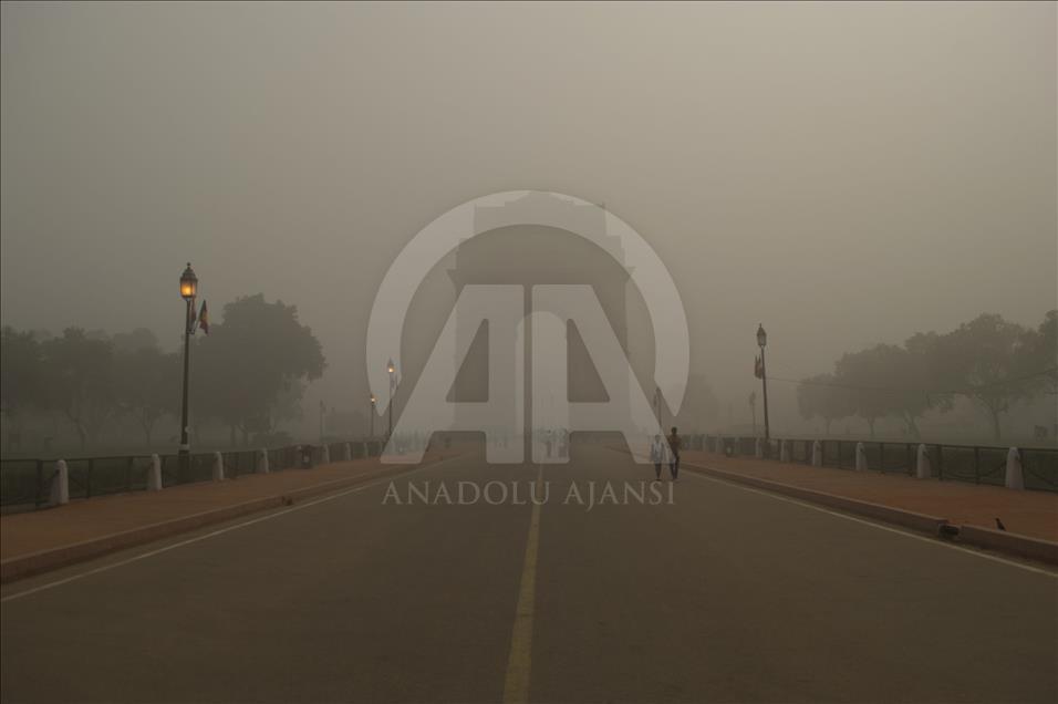 Pollution de l'air à New Delhi