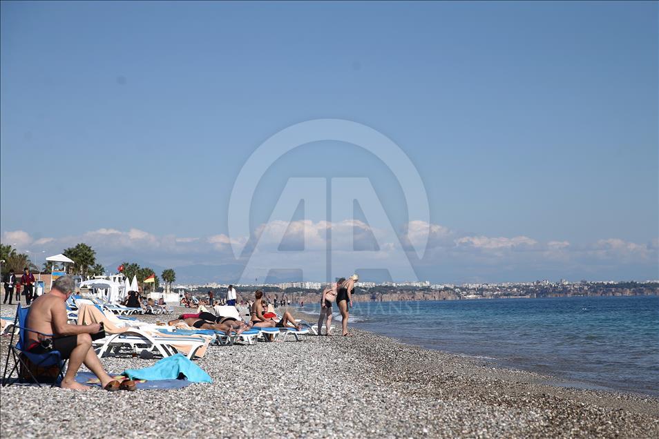 Antalya, entre neige et mer 