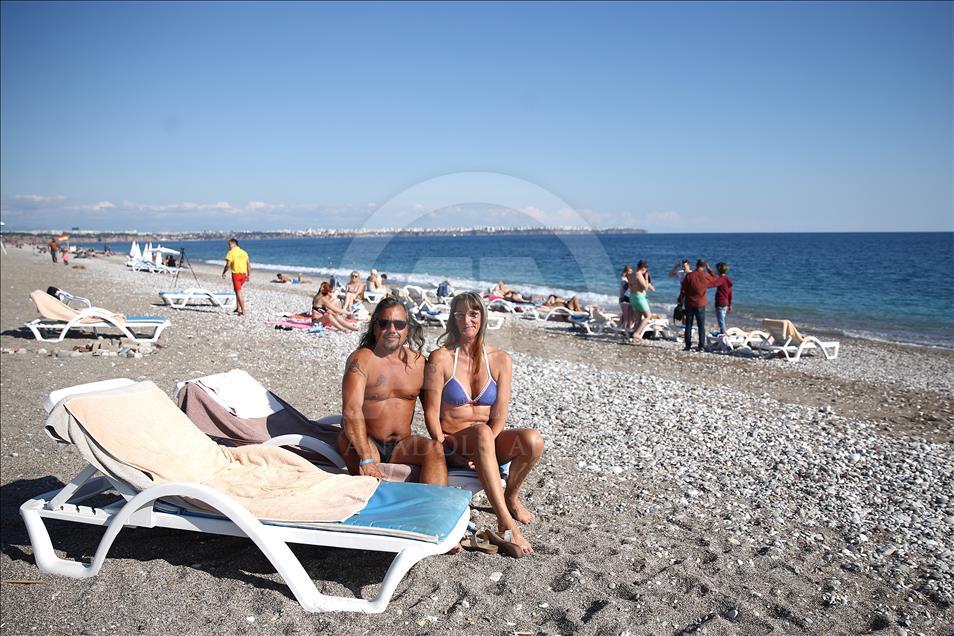 Antalya, entre neige et mer 