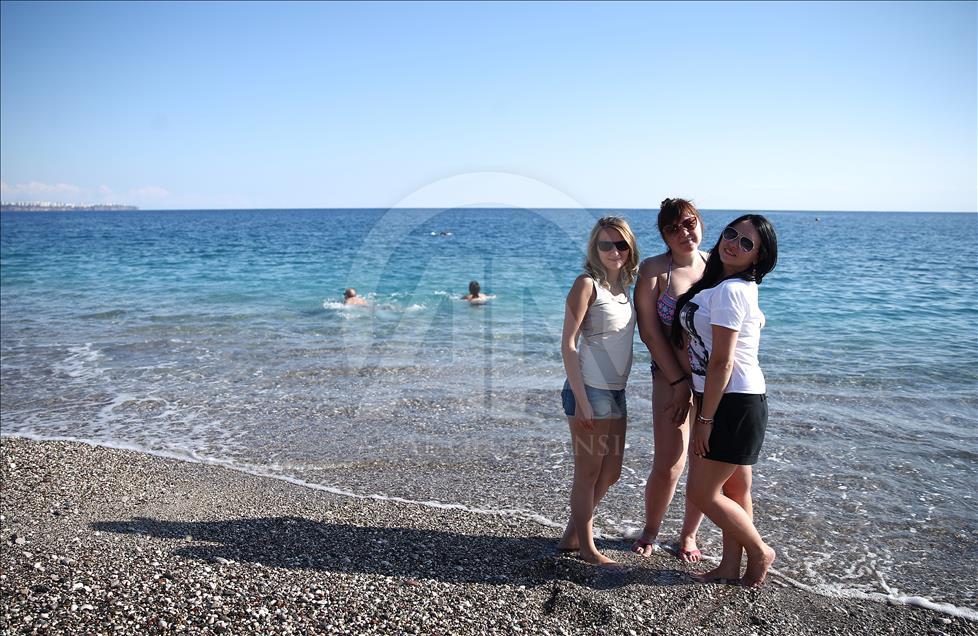 Antalya, entre neige et mer 
