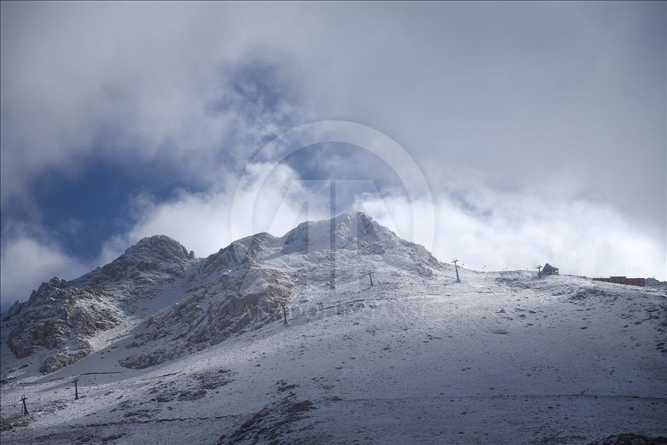Antalya, entre neige et mer 