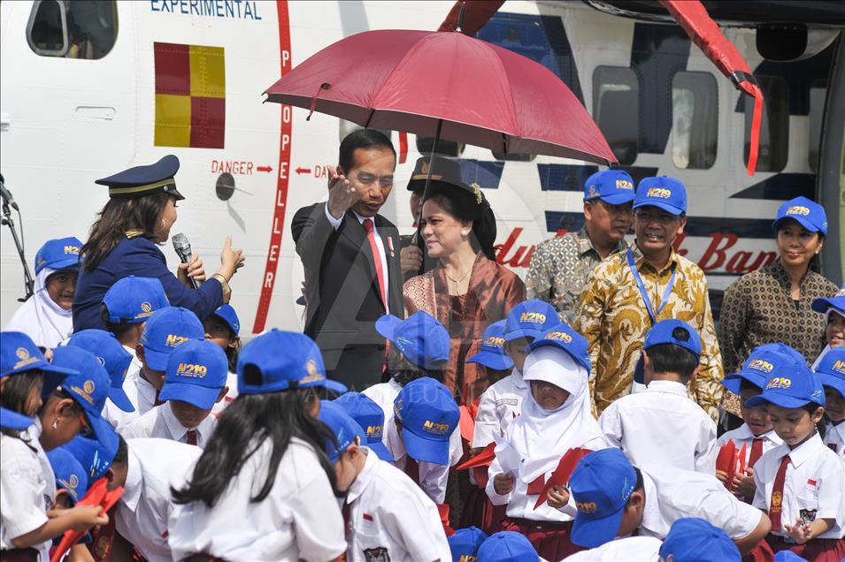 Presiden Jokowi sematkan nama  Nurtanio di Pesawat N219 