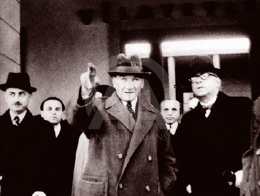 Anadolu Agency reveals rare photographs of Mustafa Kemal Ataturk on 79th anniversary of his death