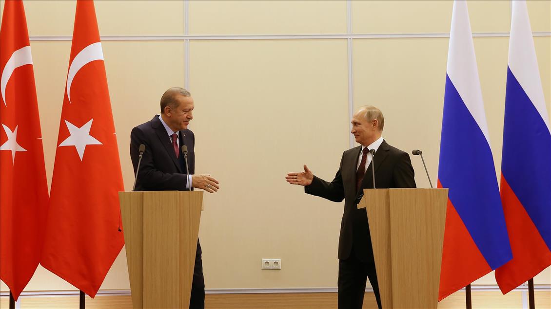 Cumhurbaşkanı Erdoğan, Putin ile bir araya geldi