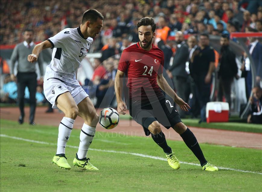Shqipëria fiton ndeshjen miqësore ndaj Turqisë