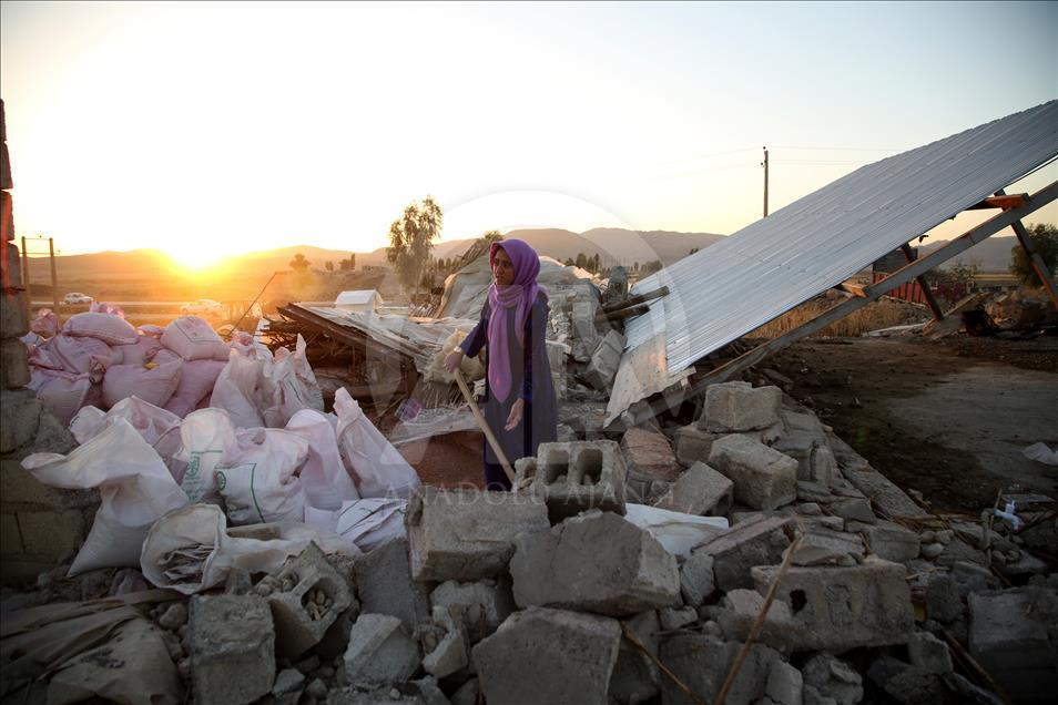 زلزله خسارت زیادی به روستاهای استان کرمانشاه وارد کرده است
