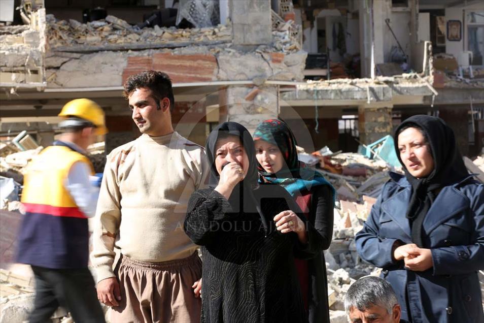 Los rostros del terremoto en Irak e Irán