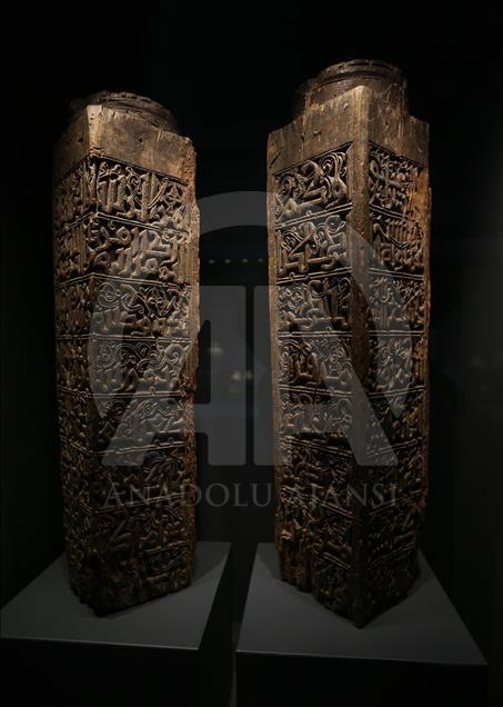 Columnas de madera