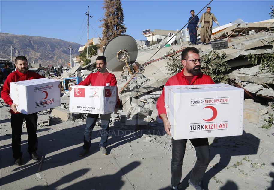 Turkish aid group sends more supplies to quake-hit Iraq