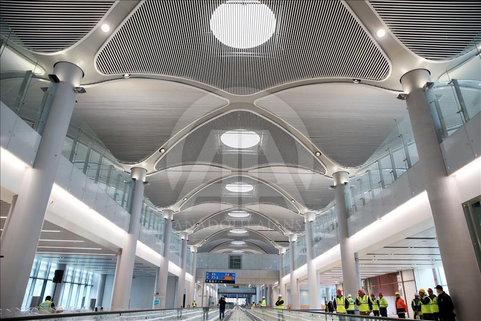 Третий аэропорт Стамбула построен на 73%