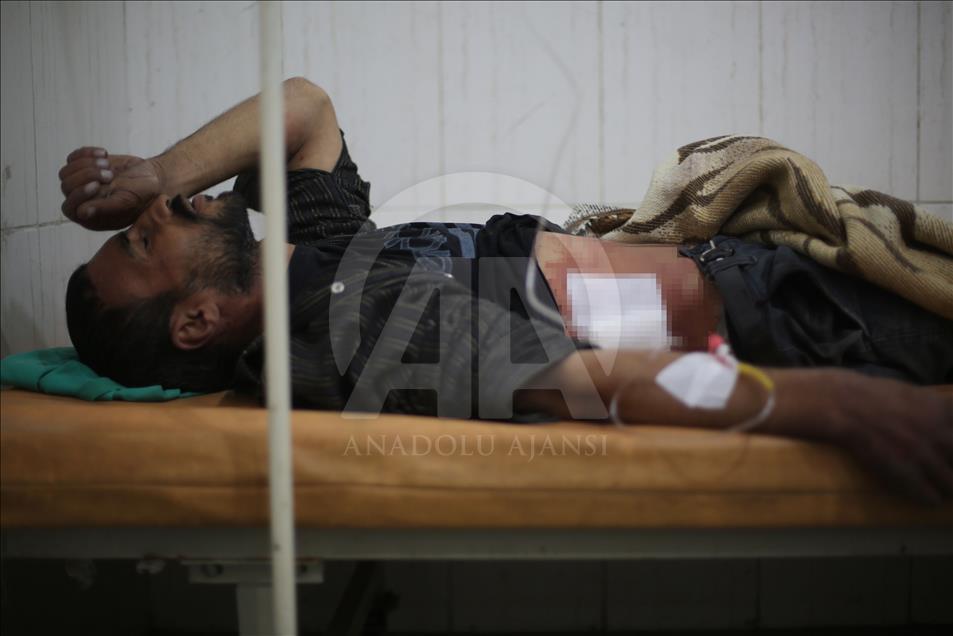 Esed rejiminin Doğu Guta'daki saldırılarında 12 sivil öldü
