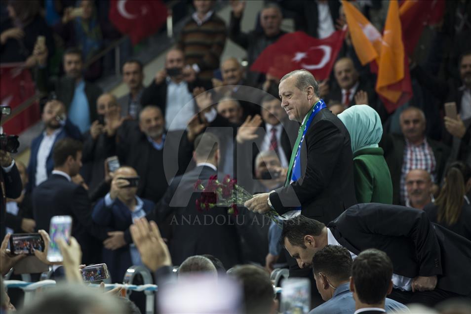 Cumhurbaşkanı Erdoğan, Rize'de