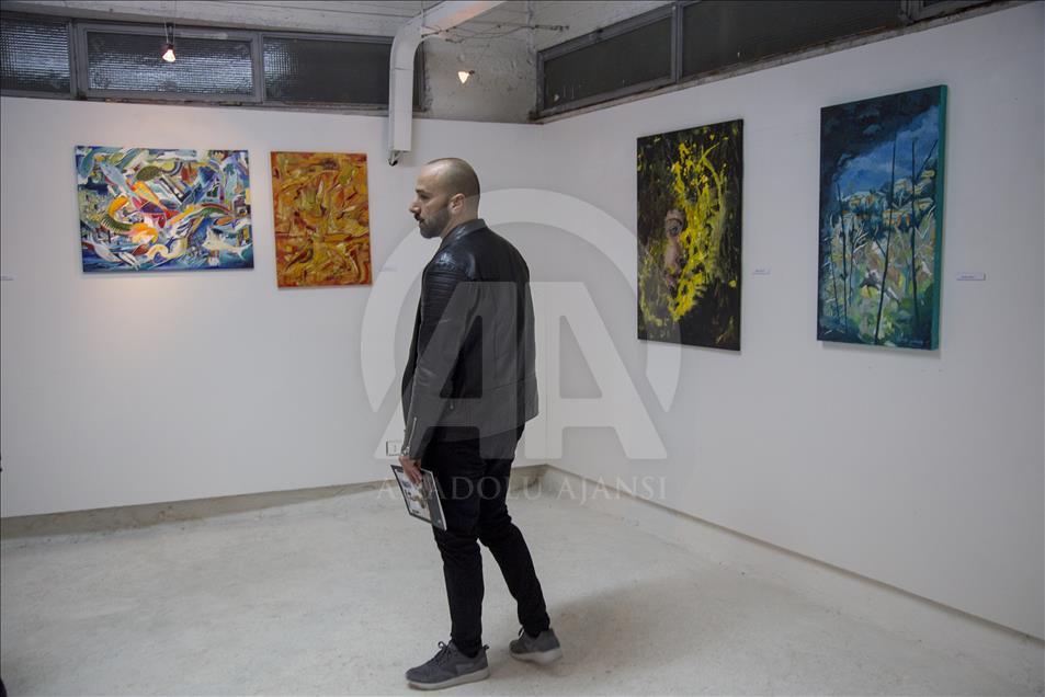 Türk sanatçılarının eserleri İtalya'da sergileniyor
