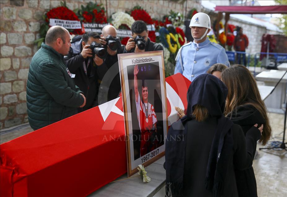 Funeral Ceremony of Turkish weightlifting legend Naim Suleymanoglu