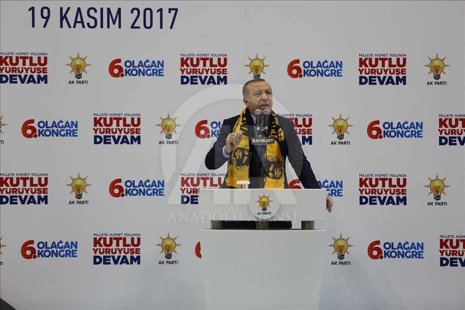 Cumhurbaşkanı Erdoğan, Bayburt'ta 