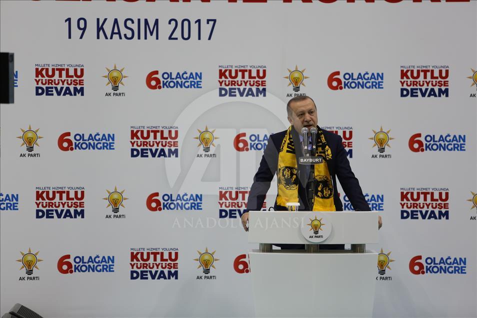 Cumhurbaşkanı Erdoğan, Bayburt'ta 