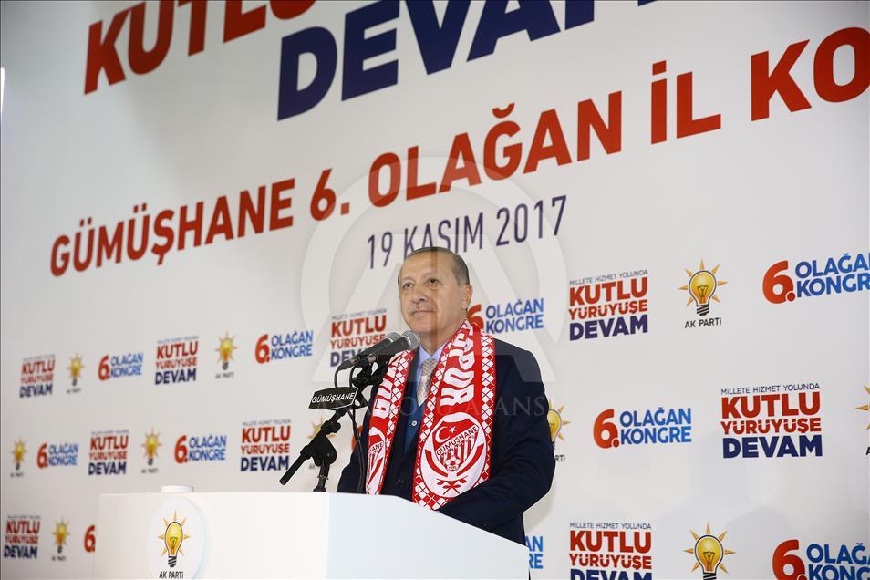 AK Parti Gümüşhane 6. Olağan İl Kongresi