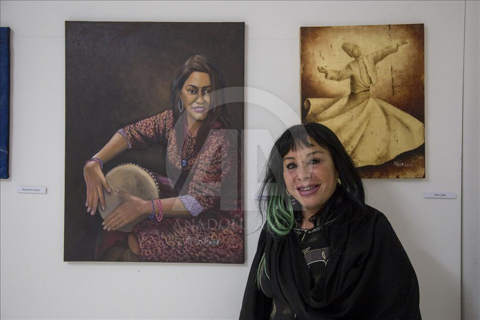 Türk sanatçılarının eserleri İtalya'da sergileniyor