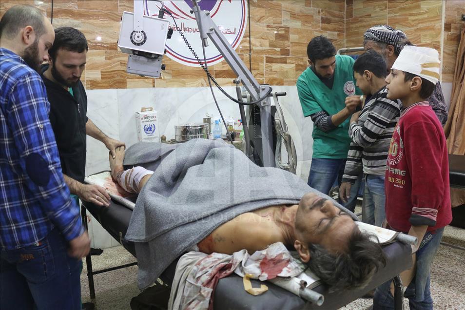 Esed rejiminin Doğu Guta'ya saldırılarında 9 sivil öldü
