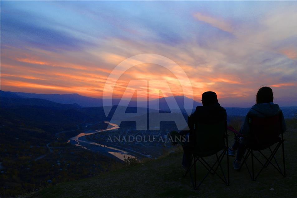 Tarihi ilçe Palu sonbaharda fotoğrafçıları ağırlıyor