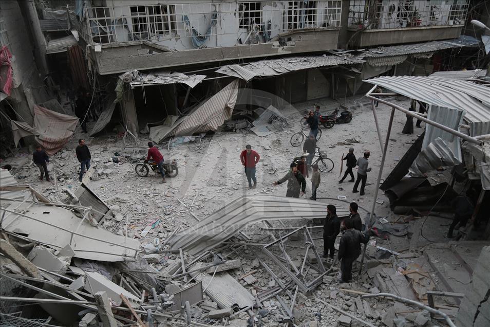 Syrie/Ghouta orientale : 9 civils tués dans un raid du Régime

