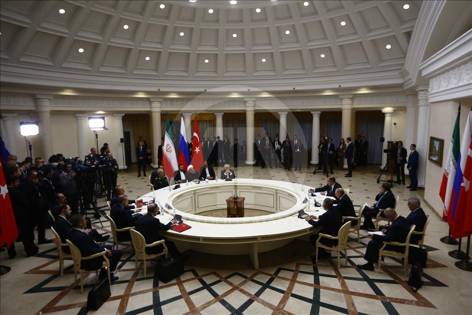 Turkish, Russian, Iranian presidents meet in Sochi 