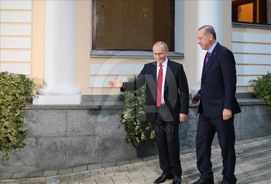 Turkish, Russian, Iranian presidents meet in Sochi