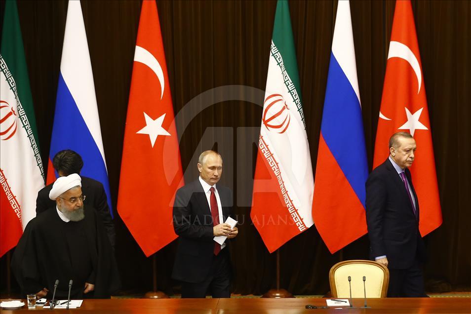 Soçi'de üçlü Suriye zirvesi