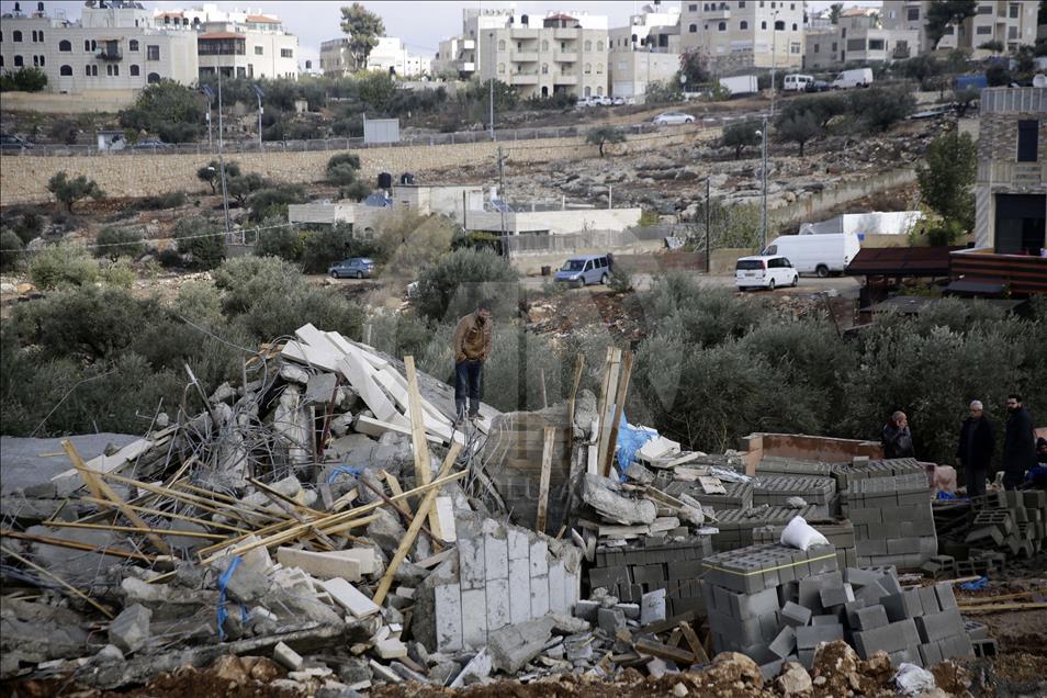 Israeli Army Demolishes Palestinian Homes - Anadolu Ajansı